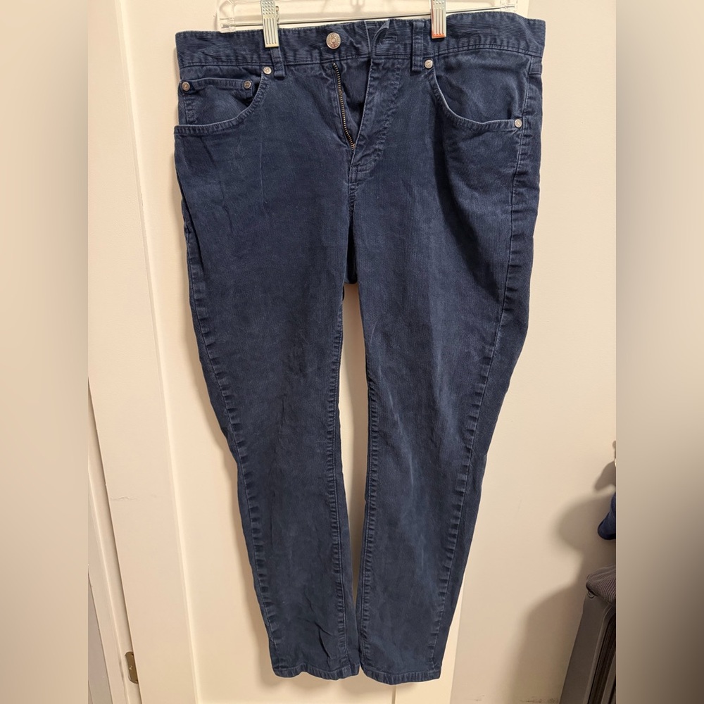 Brooks Brothers Blue Corduroy Pants